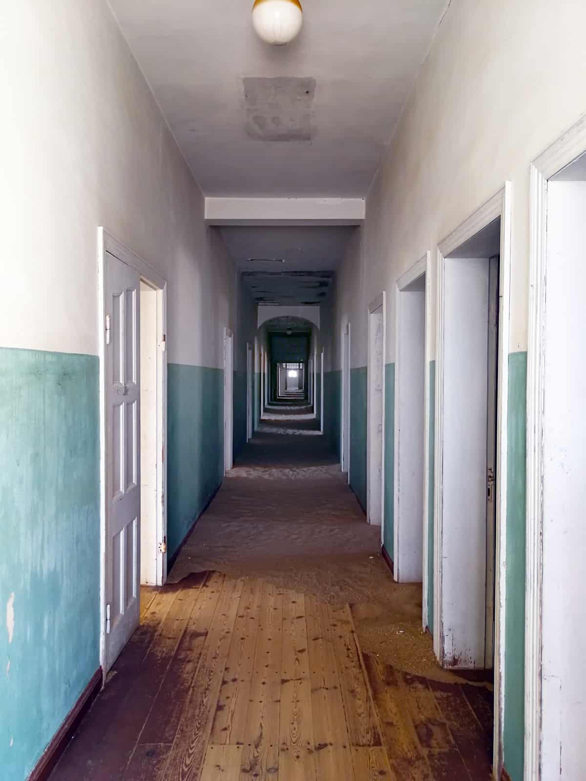 The abandoned Hospital in Kolmanskop